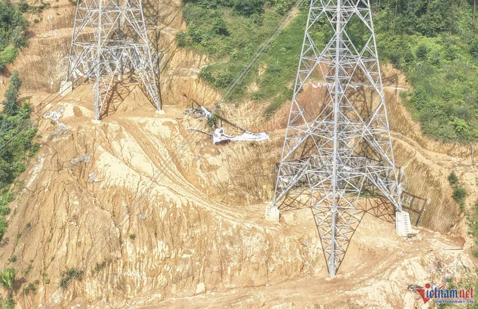 Xói lở cột điện dự án đường dây 500kV Lào Cai - Vĩnh Yên: Ban quản lý nói gì? Xói lở cột điện dự án đường dây 500kV Lào Cai - Vĩnh Yên: Ban quản lý nói gì?