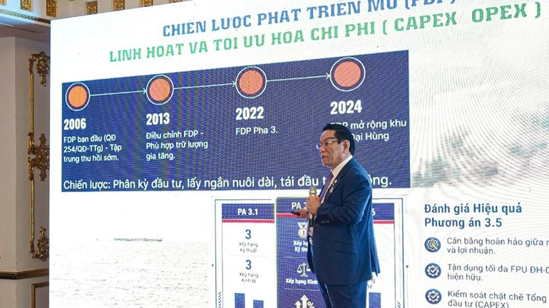 “Hồi sinh” mỏ Đại Hùng từ nội lực khoa học công nghệ dầu khí Việt Nam “Hồi sinh” mỏ Đại Hùng từ nội lực khoa học công nghệ dầu khí Việt Nam