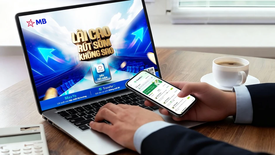 “MB Siêu tiết kiệm” giúp người gửi tiền rút sớm vẫn hưởng nguyên lãi suất “MB Siêu tiết kiệm” giúp người gửi tiền rút sớm vẫn hưởng nguyên lãi suất