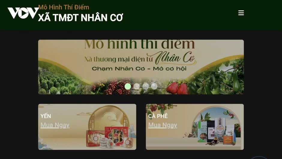 "Chợ số" mở đường cho nông sản đất đỏ bazan "Chợ số" mở đường cho nông sản đất đỏ bazan