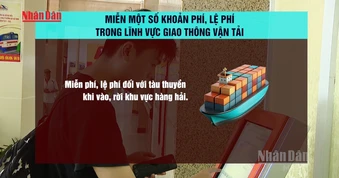 [Video] Miễn một số phí, lệ phí hàng không, cảng, tàu thuyền, đường sắt đến hết ngày 30/6