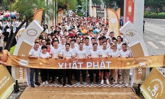 51.000 người tham gia giải chạy kỷ niệm 75 năm ngành ngân hàng - Báo TinVina