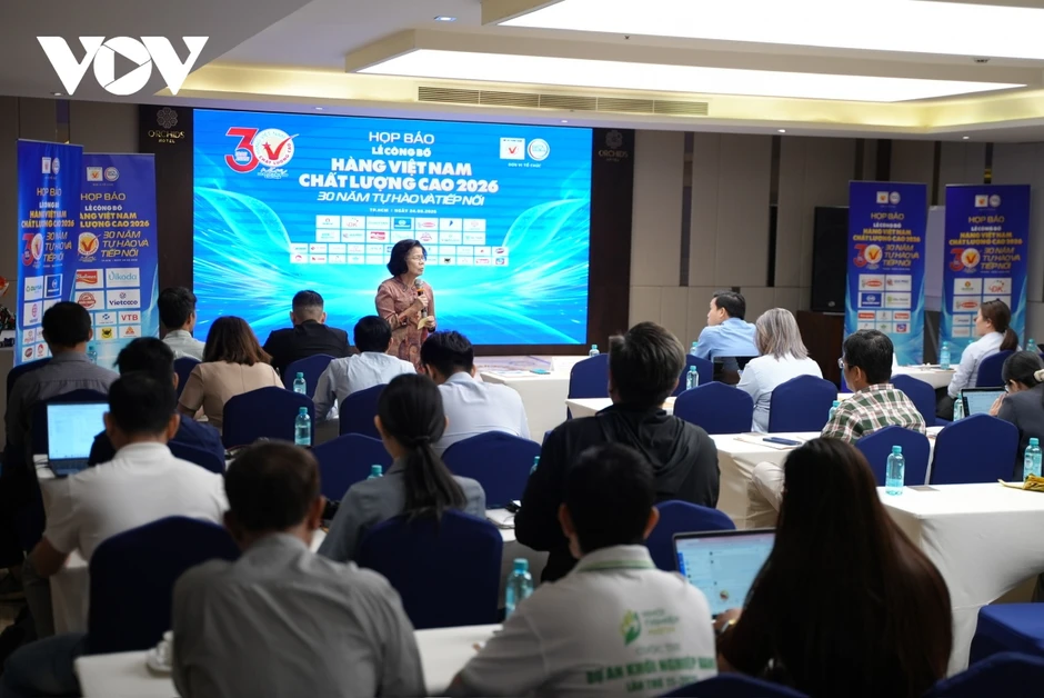 581 doanh nghiệp đạt danh hiệu Hàng Việt Nam chất lượng cao 2026 581 doanh nghiệp đạt danh hiệu Hàng Việt Nam chất lượng cao 2026