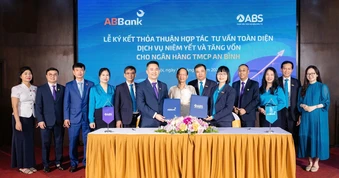 ABBank và ABS ký kết thỏa thuận hợp tác tư vấn toàn diện dịch vụ niêm yết và tăng vốn điều lệ