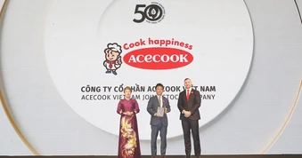 Acecook Việt Nam tiếp tục vào Top 50 Doanh nghiệp phát triển bền vững tiêu biểu Việt Nam 2026