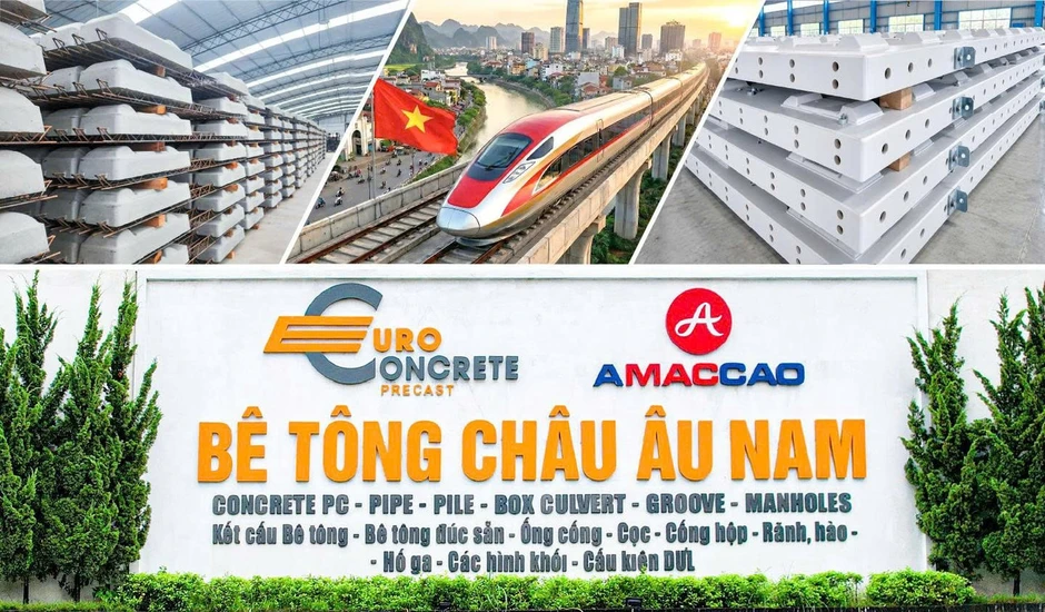 AMACCAO - Châu Âu Nam tiên phong ứng dụng robot công nghệ cao trong sản xuất bê tông AMACCAO - Châu Âu Nam tiên phong ứng dụng robot công nghệ cao trong sản xuất bê tông