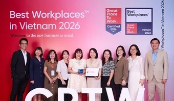 Amway Việt Nam hai năm liên tiếp đứng top nơi làm việc xuất sắc hàng đầu Việt Nam 2026