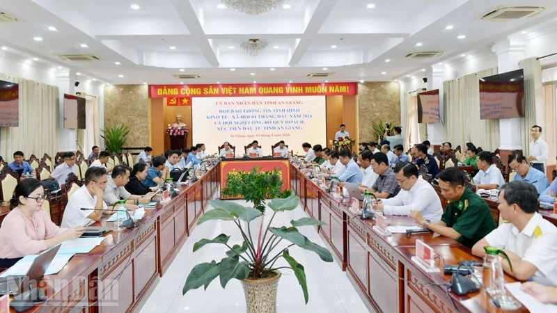 An Giang thành lập 4 Tổ công tác thúc đẩy giải ngân vốn đầu tư công năm 2026 An Giang thành lập 4 Tổ công tác thúc đẩy giải ngân vốn đầu tư công năm 2026