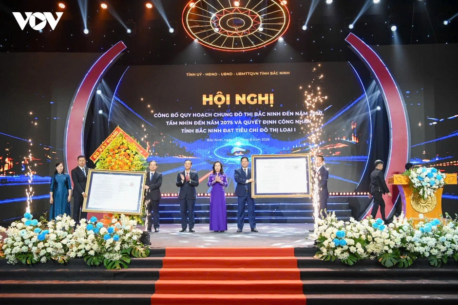 Bắc Ninh công bố quy hoạch chiến lược, gần 7 tỷ USD đầu tư được trao Bắc Ninh công bố quy hoạch chiến lược, gần 7 tỷ USD đầu tư được trao