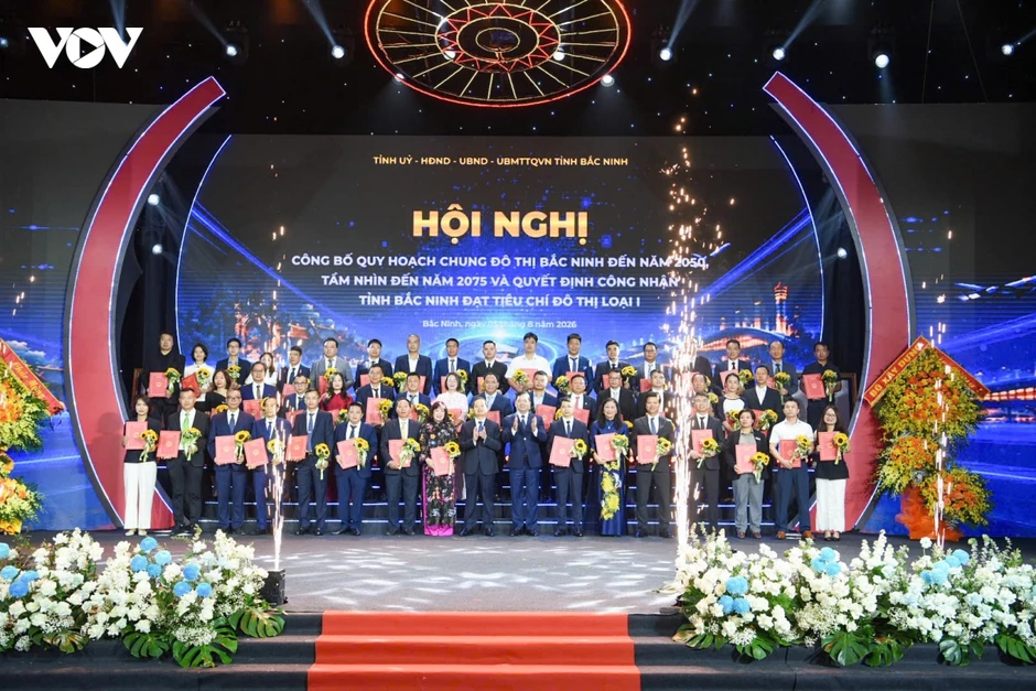 Bắc Ninh công bố quy hoạch chiến lược, gần 7 tỷ USD đầu tư được trao Bắc Ninh công bố quy hoạch chiến lược, gần 7 tỷ USD đầu tư được trao