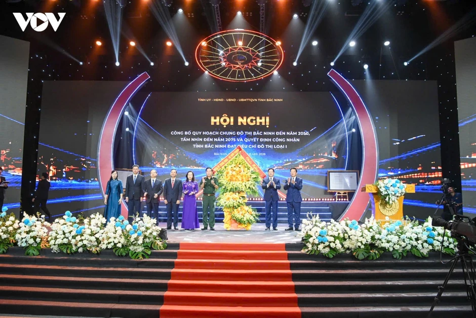 Bắc Ninh công bố quy hoạch chiến lược, gần 7 tỷ USD đầu tư được trao Bắc Ninh công bố quy hoạch chiến lược, gần 7 tỷ USD đầu tư được trao