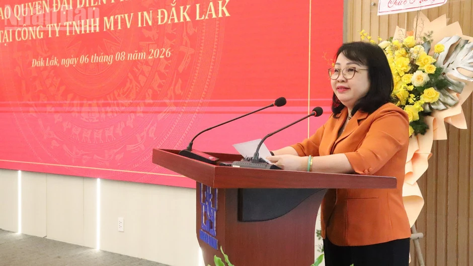 Bàn giao quyền đại diện chủ sở hữu tại Công ty Trách nhiệm hữu hạn một thành viên In Đắk Lắk sang Simexco Daklak Bàn giao quyền đại diện chủ sở hữu tại Công ty Trách nhiệm hữu hạn một thành viên In Đắk Lắk sang Simexco Daklak