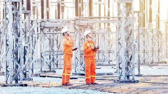 Bảo đảm cung ứng điện trong những ngày phụ tải lập đỉnh