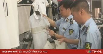 Bày bán hàng giả Adidas, một hộ kinh doanh bị phạt 6 triệu đồng