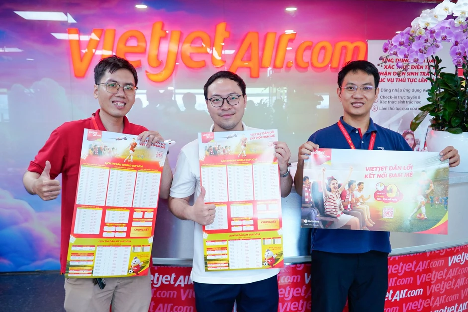 Bay cùng Vietjet, hoà mình vào mùa lễ hội bóng đá sôi động nhất hành tinh Bay cùng Vietjet, hoà mình vào mùa lễ hội bóng đá sôi động nhất hành tinh