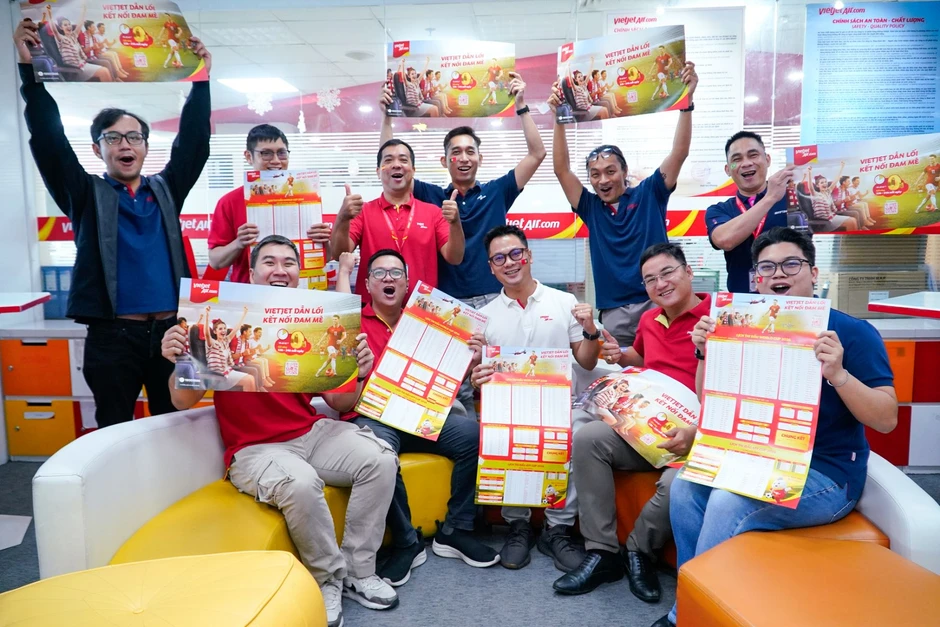 Bay cùng Vietjet, hoà mình vào mùa lễ hội bóng đá sôi động nhất hành tinh Bay cùng Vietjet, hoà mình vào mùa lễ hội bóng đá sôi động nhất hành tinh