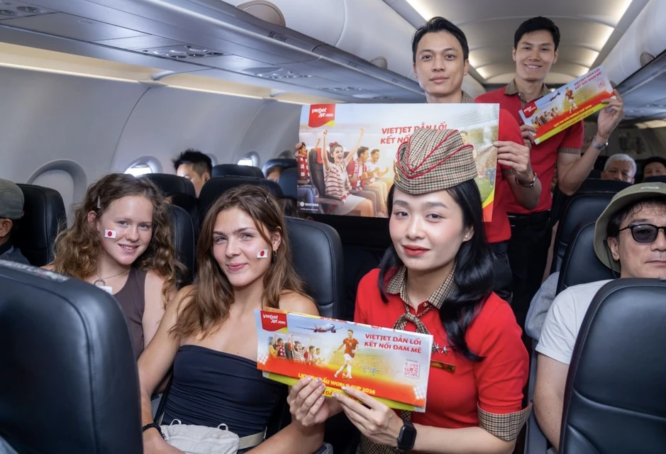 Bay cùng Vietjet, hoà mình vào mùa lễ hội bóng đá sôi động nhất hành tinh Bay cùng Vietjet, hoà mình vào mùa lễ hội bóng đá sôi động nhất hành tinh