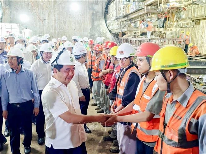 Bí thư Thành ủy Hà Nội kiểm tra vận hành Metro Nhổn - Ga Hà Nội Bí thư Thành ủy Hà Nội kiểm tra vận hành Metro Nhổn - Ga Hà Nội