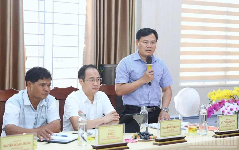 Bí thư Tỉnh ủy Quảng Ngãi: Cán bộ ngành nông nghiệp và môi trường cần đổi mới tư duy, phương pháp làm việc