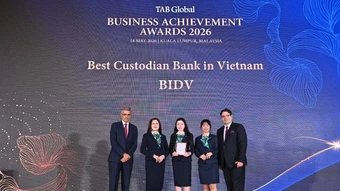 BIDV giữ vững vị thế Ngân hàng lưu ký tốt nhất Việt Nam