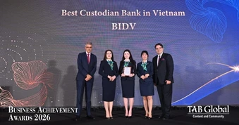 BIDV giữ vững vị thế "Ngân hàng lưu ký tốt nhất Việt Nam"