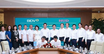 BIDV và HUD tăng cường hợp tác hướng tới phát triển bền vững