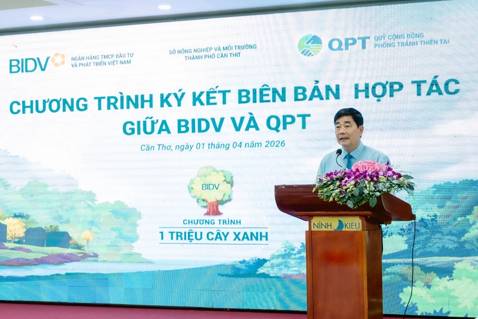 BIDV và Quỹ Cộng đồng phòng tránh thiên tai trồng 240.000 cây xanh tại Đồng bằng sông Cửu Long BIDV và Quỹ Cộng đồng phòng tránh thiên tai trồng 240.000 cây xanh tại Đồng bằng sông Cửu Long