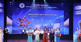 BIZ MBBank được vinh danh tại lễ biểu dương thành tựu tác động vì Việt Nam số 2026