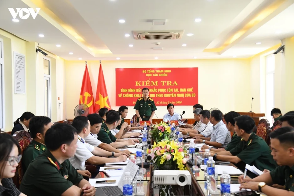 Bộ Tổng Tham mưu kiểm tra công tác chống khai thác IUU tại Đắk Lắk Bộ Tổng Tham mưu kiểm tra công tác chống khai thác IUU tại Đắk Lắk