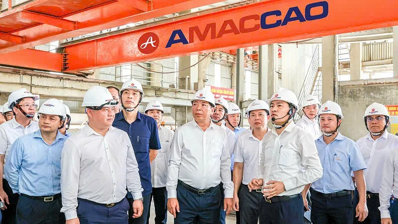 Bộ trưởng Trần Hồng Minh làm việc với AMACCAO: Chuẩn bị năng lực cho các dự án quốc gia