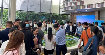 Bứt tốc trên công trường, căn hộ resort khu Nam TP.HCM cận kề ngày cất nóc