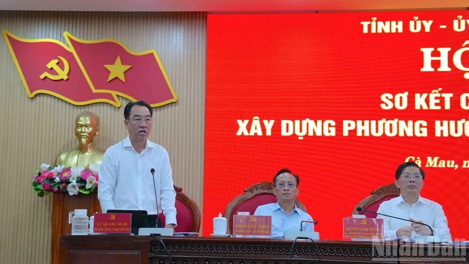 Cà Mau dồn lực chặng nước rút, quyết đạt mục tiêu tăng trưởng 2 con số Cà Mau dồn lực chặng nước rút, quyết đạt mục tiêu tăng trưởng 2 con số