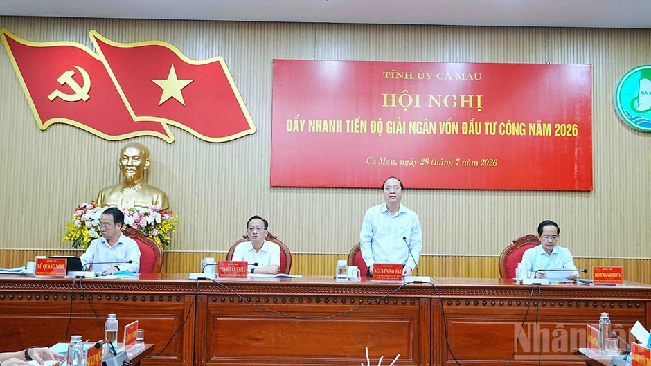 Cà Mau siết kỷ luật, tăng tốc giải ngân đầu tư công