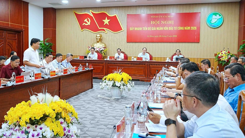 Cà Mau siết kỷ luật, tăng tốc giải ngân đầu tư công