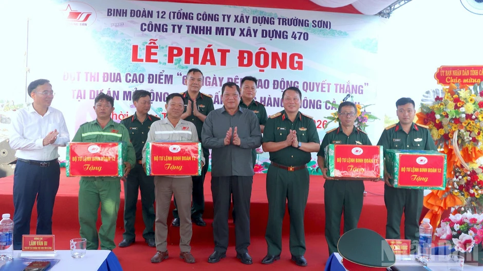 Cà Mau sôi nổi hoạt động thi đua tăng tốc các công trình trọng điểm quốc gia