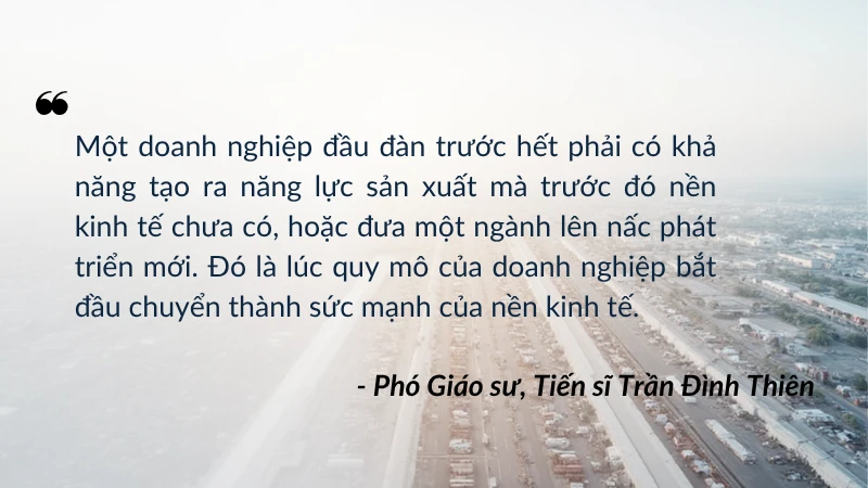 Cần những “sếu đầu đàn” đủ mạnh Cần những “sếu đầu đàn” đủ mạnh