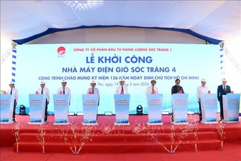Cần Thơ: Đồng loạt khởi công 2 dự án điện gió lớn
