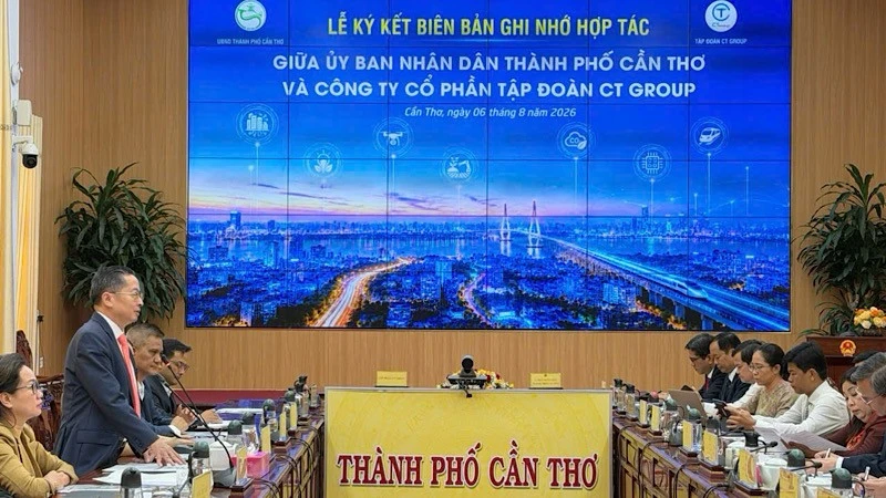 Cần Thơ hợp tác với CT Group kiến tạo phát triển khoa học và công nghệ Cần Thơ hợp tác với CT Group kiến tạo phát triển khoa học và công nghệ
