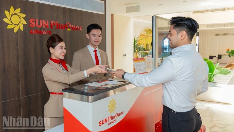 Cảng Hàng không Quốc tế Phú Quốc bảo đảm tăng lượng hành khách Cảng Hàng không Quốc tế Phú Quốc bảo đảm tăng lượng hành khách