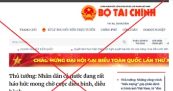 Cảnh báo tình trạng giả mạo Bộ Tài chính để lừa đảo trên mạng