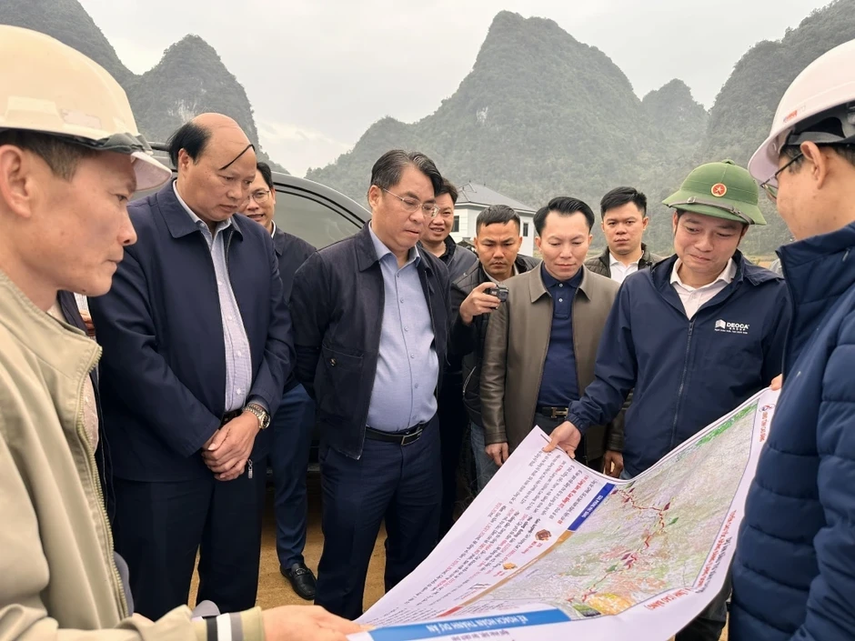 Cao Bằng đẩy nhanh tiến độ GPMB giai đoạn 2 cao tốc Đồng Đăng - Trà Lĩnh