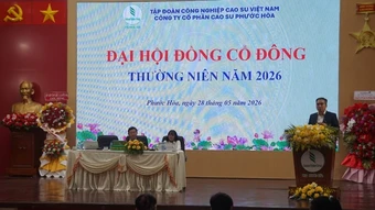 Cao-su Phước Hòa tăng thu mua mủ tiểu điền, ổn định đầu ra cho nông dân