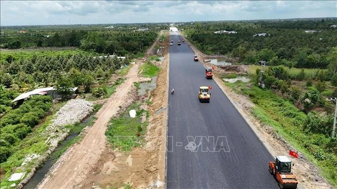 Cao tốc Cao Lãnh - An Hữu tăng tốc về đích cuối năm 2026 Cao tốc Cao Lãnh - An Hữu tăng tốc về đích cuối năm 2026