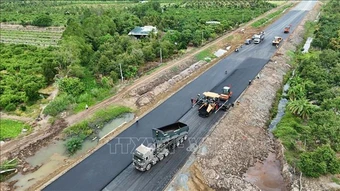 Cao tốc Cao Lãnh - An Hữu tăng tốc về đích cuối năm 2026