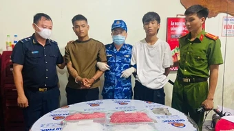 Chi cục Hải quan khu vực IX triệt phá 4 vụ án ma túy, thu giữ hơn 68.000 viên hồng phiến