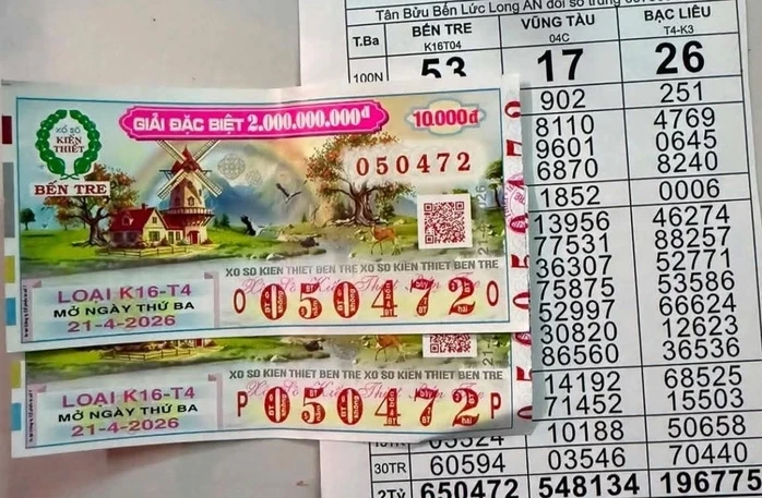 Chiều 22-4, xuất hiện nhiều người trúng xổ số miền Nam Chiều 22-4, xuất hiện nhiều người trúng xổ số miền Nam