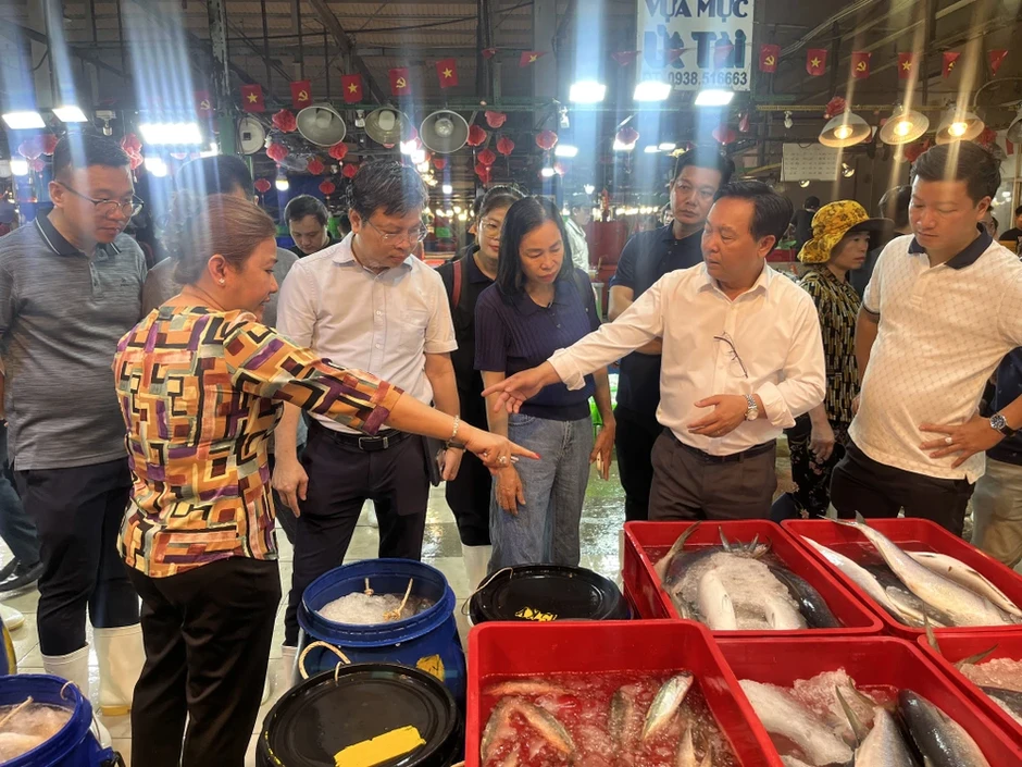 Chợ Bình Điền xúc tiến hợp tác cung ứng hàng hóa với Saigon Co.op