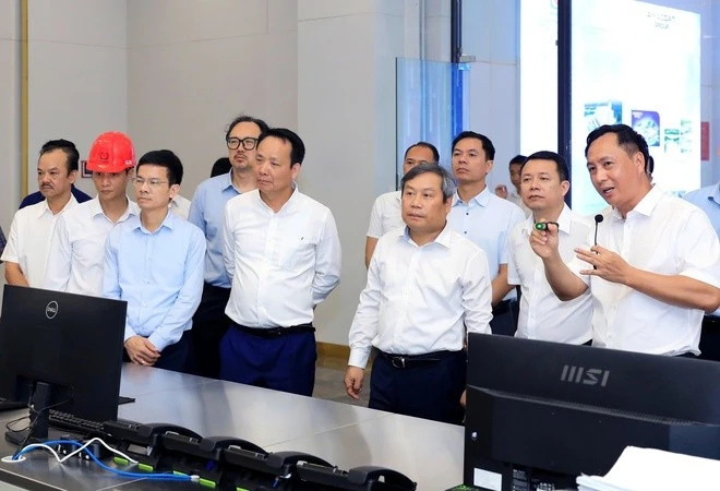 Chủ tịch Hà Nội thăm, làm việc tại Khu xử lý Xuân Sơn và các dự án của Tập đoàn AMACCAO Chủ tịch Hà Nội thăm, làm việc tại Khu xử lý Xuân Sơn và các dự án của Tập đoàn AMACCAO