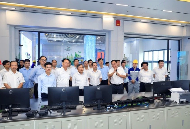 Chủ tịch Hà Nội thăm, làm việc tại Khu xử lý Xuân Sơn và các dự án của Tập đoàn AMACCAO Chủ tịch Hà Nội thăm, làm việc tại Khu xử lý Xuân Sơn và các dự án của Tập đoàn AMACCAO
