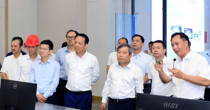 Chủ tịch Hà Nội thăm, làm việc tại Khu xử lý Xuân Sơn và các dự án của Tập đoàn AMACCAO